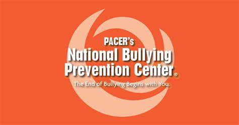 PACER's National Bullying Prevention Center.